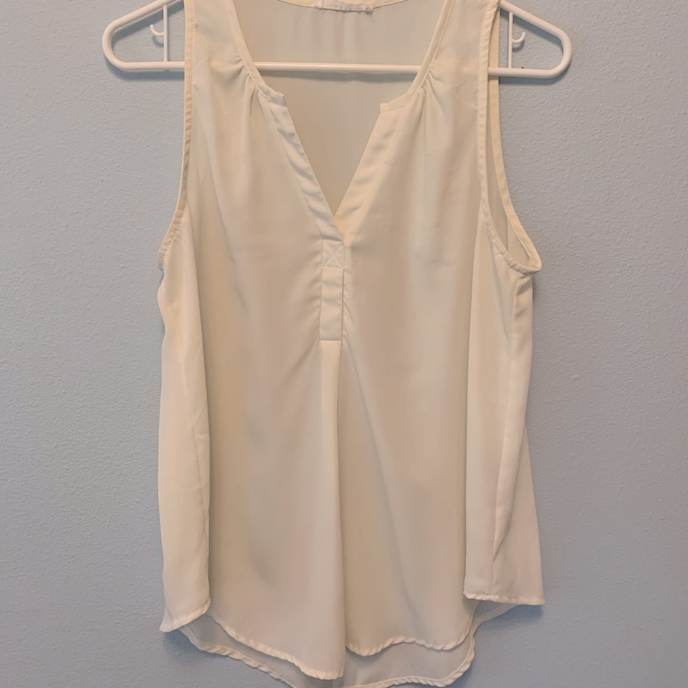 Lush sheer sleeveless top